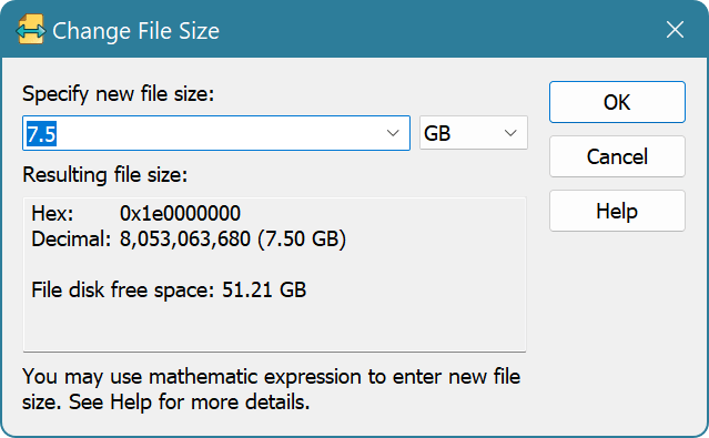 hexeditorneo-change-binary-file-size-kb-mb-gb-hexadecimal-decimal