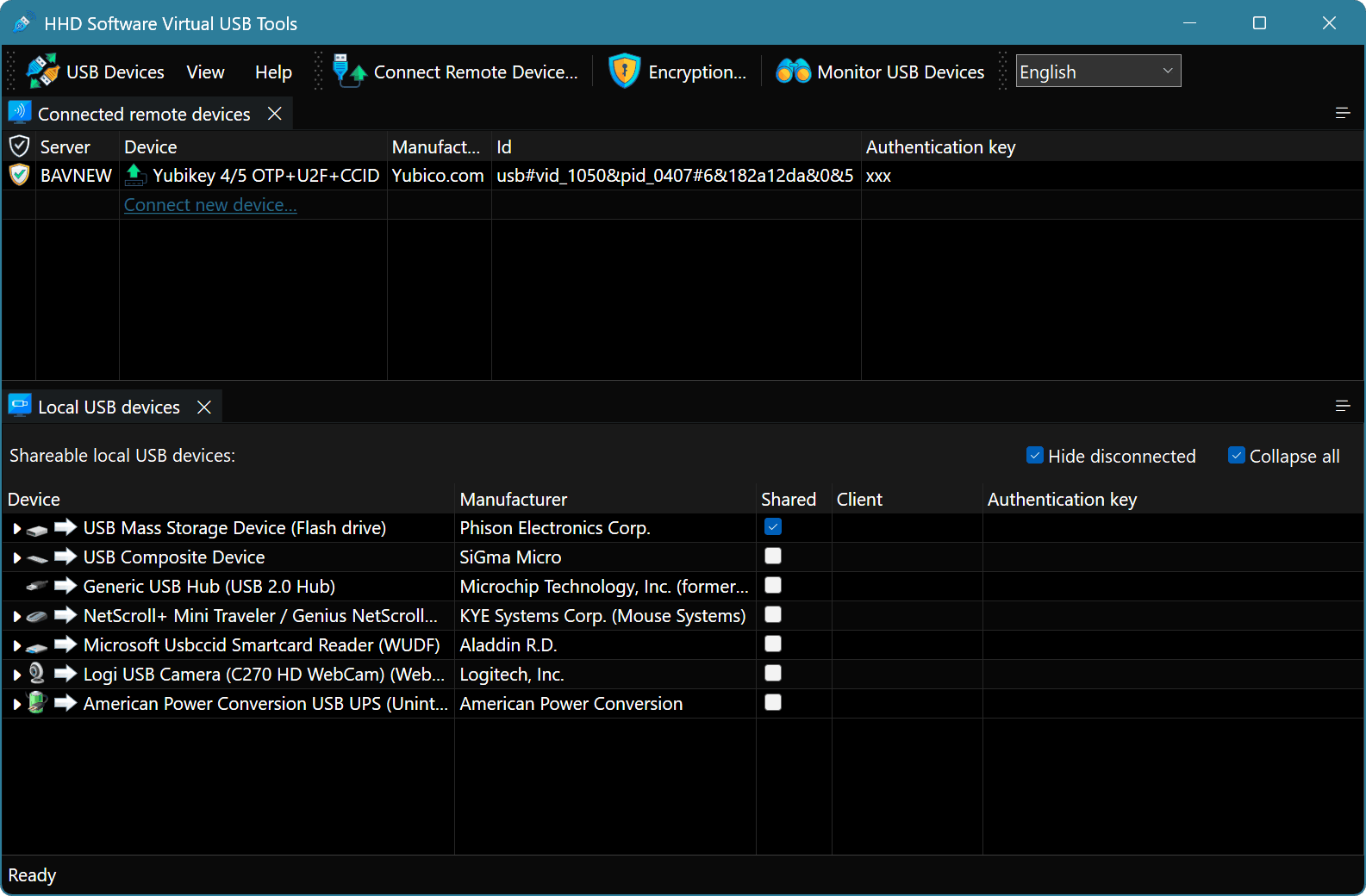 UI Configuration Utility Screenshot